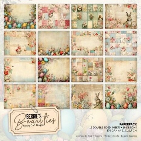 Berrie's Beauties Easter A4 Paper Pack (BBPPA410009) Berrie's Beauties Easter A4 Paper Pack (BBPPA410009)
