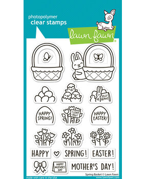 Lawn Fawn Spring Basket Clear Stamps (LF3658) Lawn Fawn Spring Basket Clear Stamps (LF3658)