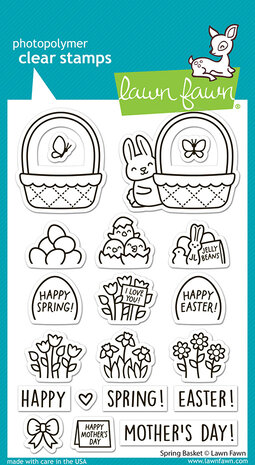 Lawn Fawn Spring Basket Clear Stamps (LF3658) Lawn Fawn Spring Basket Clear Stamps (LF3658)
