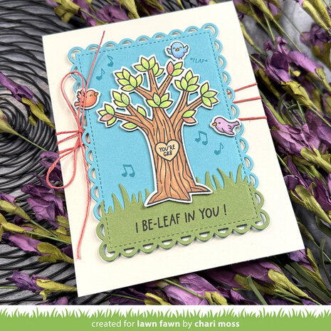 Lawn Fawn Heart Tree Clear Stamps (LF3671) Lawn Fawn Heart Tree Clear Stamps (LF3671)
