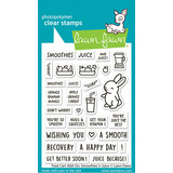 Lawn Fawn Treat Cart Add-On: Smoothies 'N Juice Clear Stamps (LF3674)