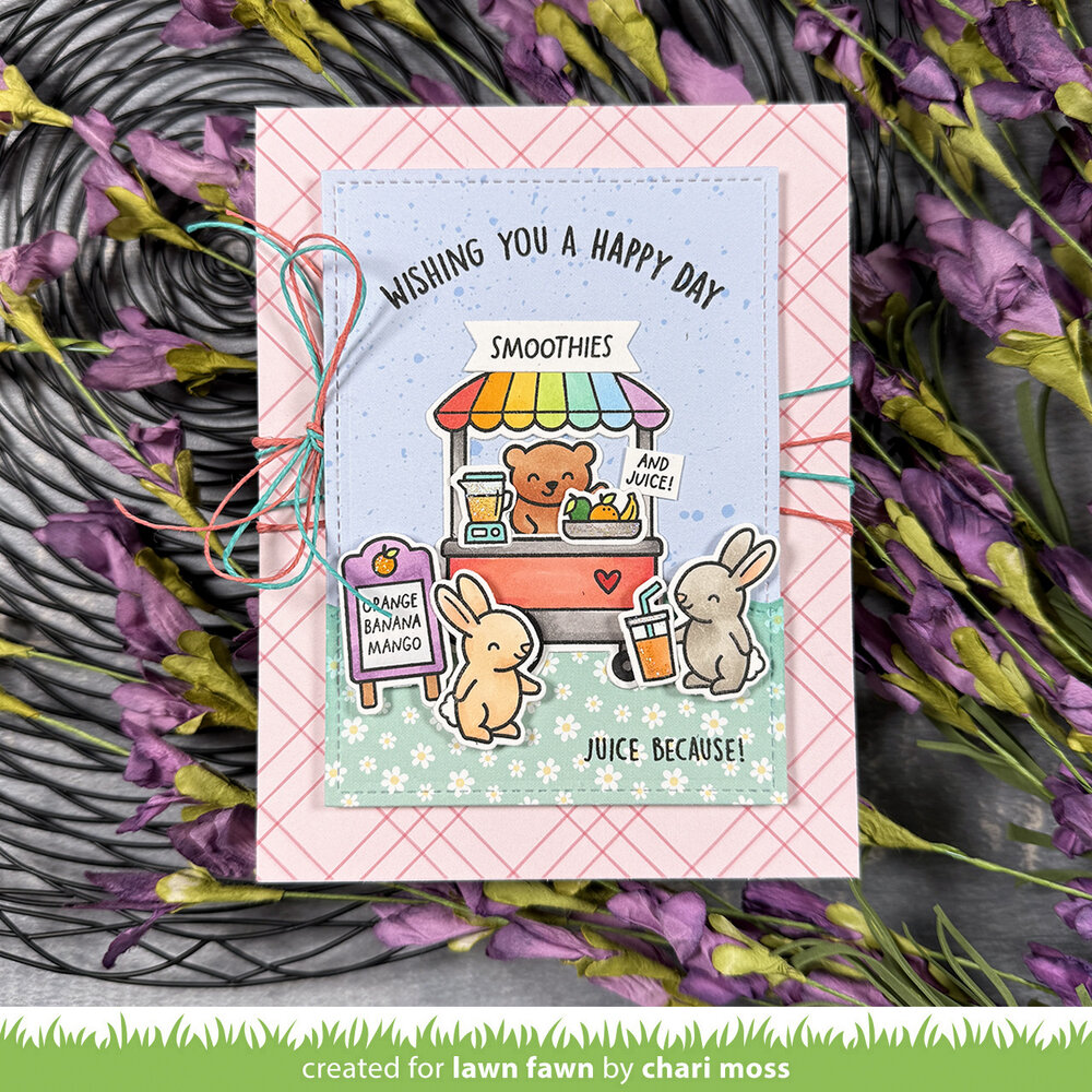 Lawn Fawn Treat Cart Add-On: Smoothies 'N Juice Clear Stamps (LF3674) Lawn Fawn Treat Cart Add-On: Smoothies 'N Juice Clear Stamps (LF3674)