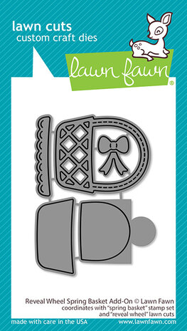Lawn Fawn Reveal Wheel Spring Basket Add-On Dies (LF3664) Lawn Fawn Reveal Wheel Spring Basket Add-On Dies (LF3664)