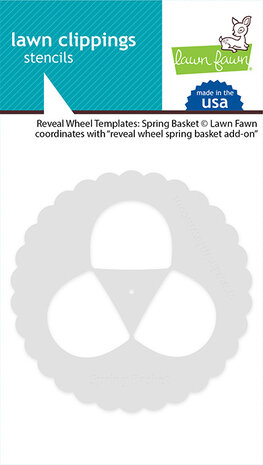 Lawn Fawn Reveal Wheel Templates: Spring Basket (LF3666) Lawn Fawn Reveal Wheel Templates: Spring Basket (LF3666)