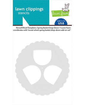 Lawn Fawn Reveal Wheel Templates: Spring Basket Drop-Down (LF3667)