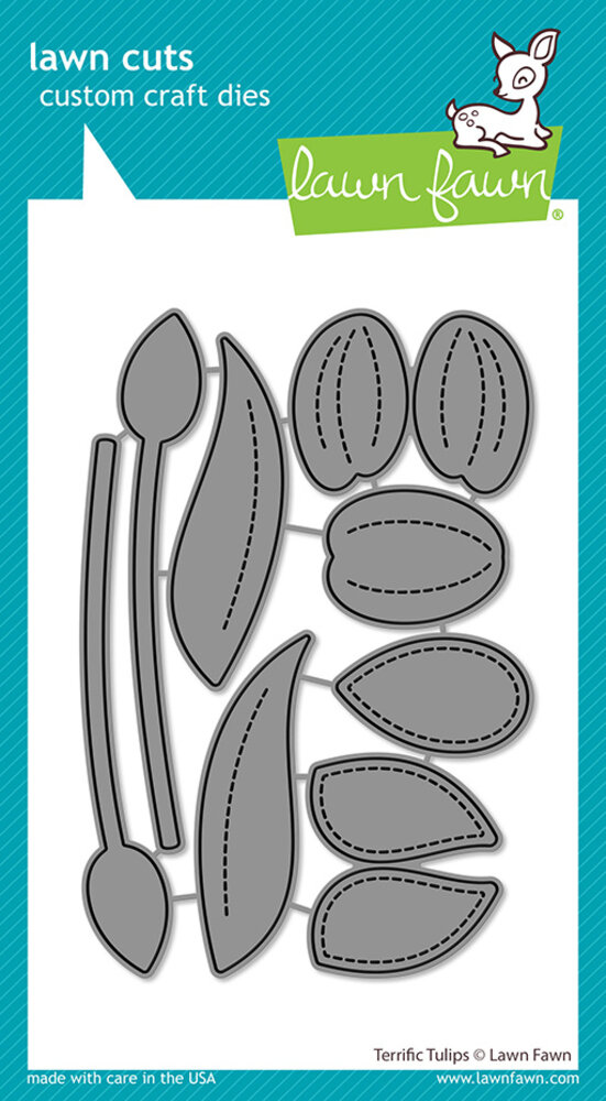 Lawn Fawn Terrific Tulips Dies (LF3685)