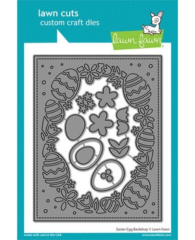 Lawn Fawn Easter Egg Backdrop Dies (LF3687) Lawn Fawn Easter Egg Backdrop Dies (LF3687)