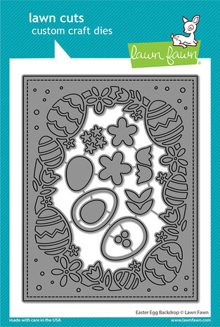 Lawn Fawn Easter Egg Backdrop Dies (LF3687)