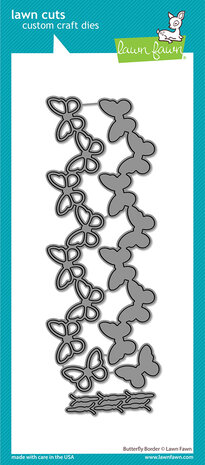 Lawn Fawn Butterfly Border Dies (LF3688) Lawn Fawn Butterfly Border Dies (LF3688)