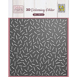 Nellie Snellen 3D Embossing Folder Confetti Sprinkles (EF3D116)