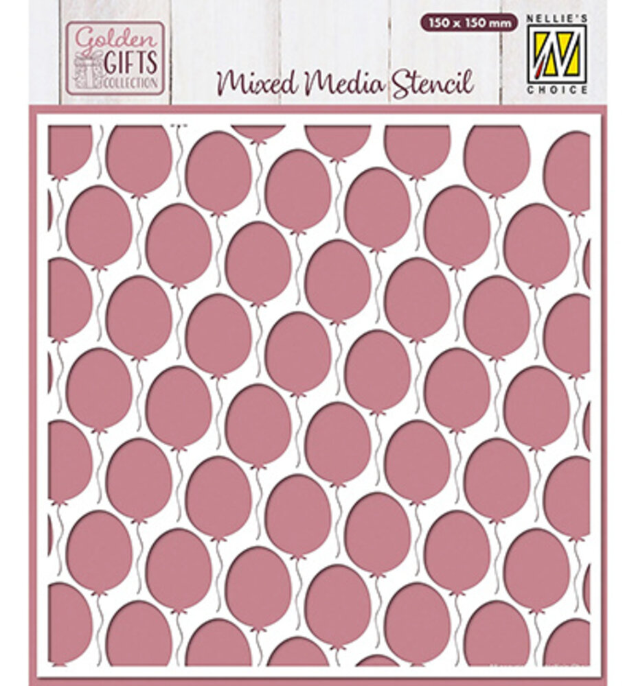 Nellie Snellen Masking Stencil Balloons (MMS4K-090) Nellie Snellen Masking Stencil Balloons (MMS4K-090)