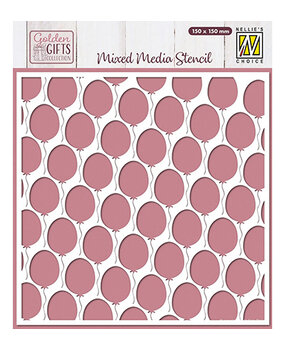Nellie Snellen Masking Stencil Balloons (MMS4K-090) Nellie Snellen Masking Stencil Balloons (MMS4K-090)