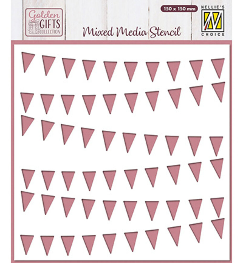 Nellie Snellen Masking Stencil Banners (MMS4K-092) Nellie Snellen Masking Stencil Banners (MMS4K-092)