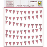 Nellie Snellen Masking Stencil Banners (MMS4K-092)