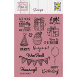 Nellie Snellen Clear Stamps A6 Celebrations (NSCS028)