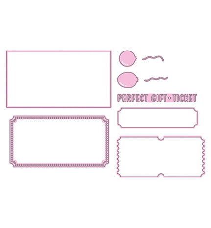 Nellie Snellen Multi Frame Dies Golden ticket (MFD178) Nellie Snellen Multi Frame Dies Golden ticket (MFD178)