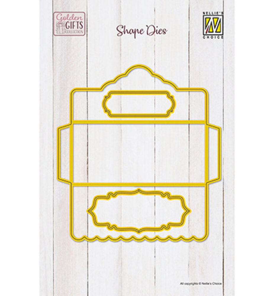 Nellie Snellen Shape Dies Gift Envelope (SD340)