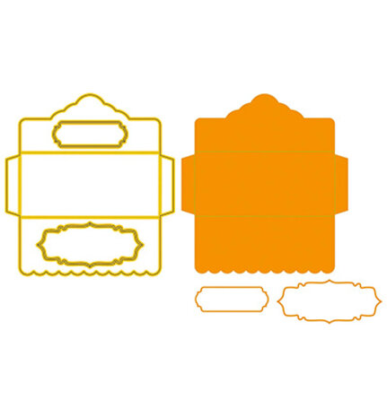 Nellie Snellen Shape Dies Gift Envelope (SD340)