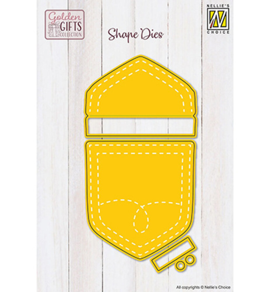 Nellie Snellen Shape Dies Pocket Money (SD342) Nellie Snellen Shape Dies Pocket Money (SD342)