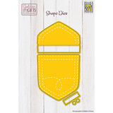 Nellie Snellen Shape Dies Pocket Money (SD342)