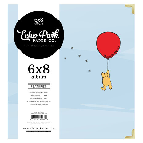 Echo Park The House At Pooh Corner 6x8 Inch Album Winnie The Pooh (HPC420071)