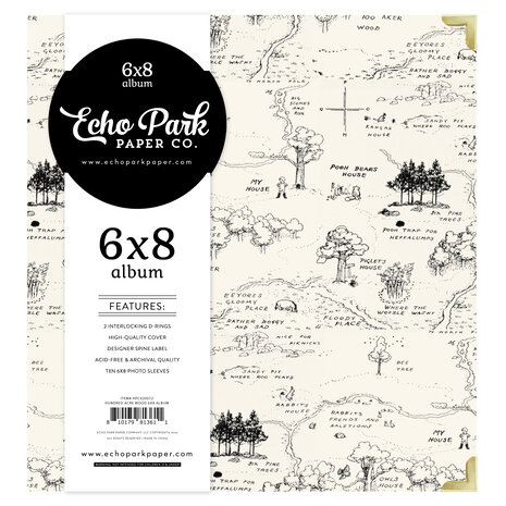 Echo Park The House At Pooh Corner 6x8 Inch Album Hundred Acre Wood (HPC420072)