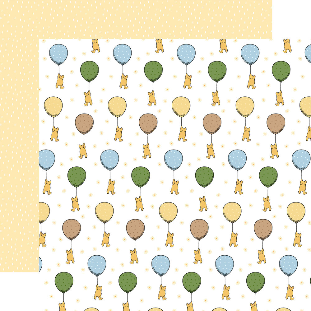 Echo Park Winnie The Pooh Baby 12x12 Inch Collection Kit (WPB442016)