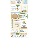 Echo Park Winnie The Pooh Baby 6x13 Inch Chipboard Word & Phrases (WPB442022)