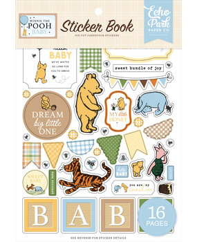 Echo Park Winnie The Pooh Baby Sticker Book (WPB442029) Echo Park Winnie The Pooh Baby Sticker Book (WPB442029)