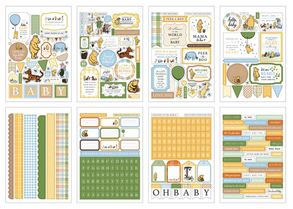 Echo Park Winnie The Pooh Baby Sticker Book (WPB442029) Echo Park Winnie The Pooh Baby Sticker Book (WPB442029)