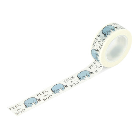 Echo Park Winnie The Pooh Baby Washi Tape Peek A Boo Eeyore (WPB442037)