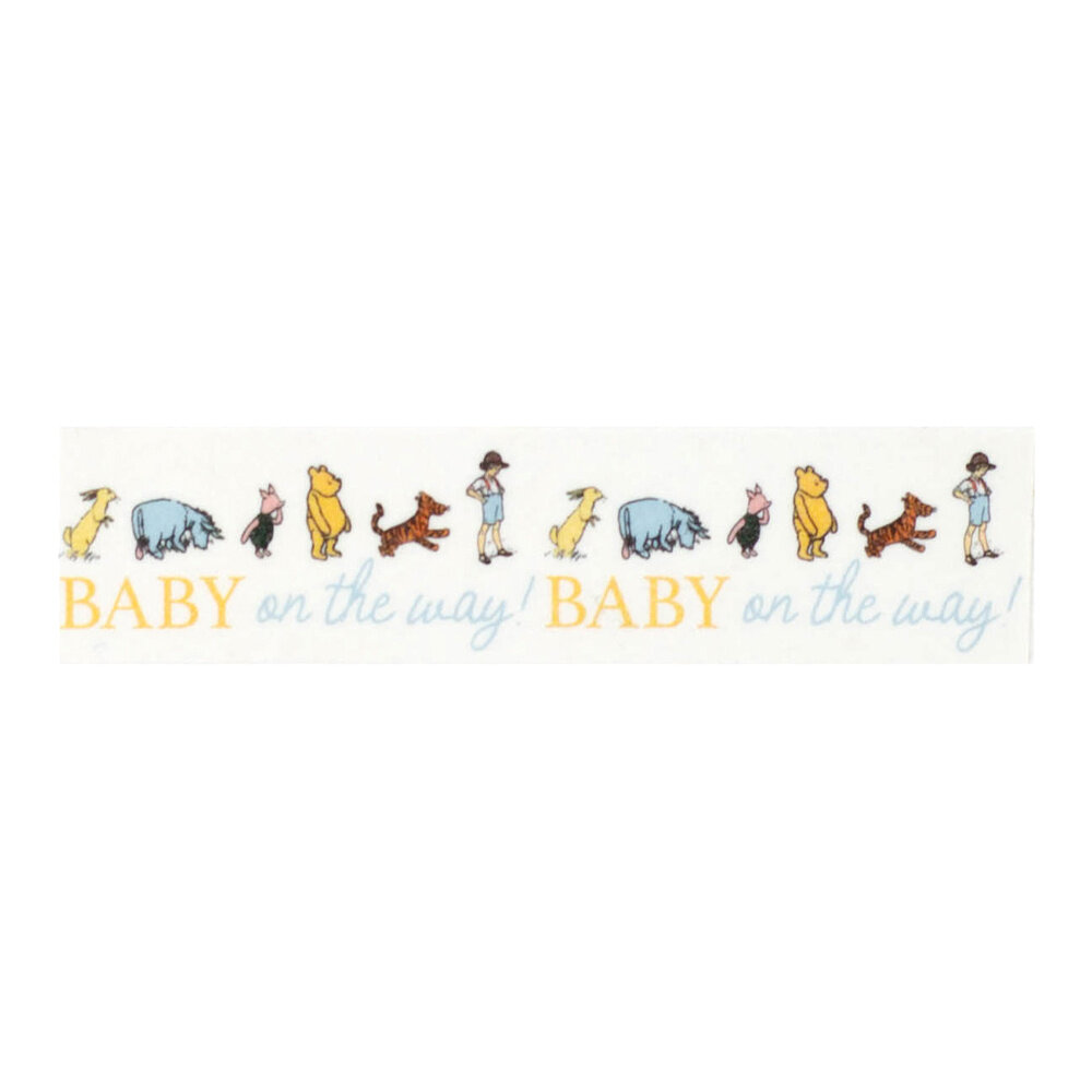 Echo Park Winnie The Pooh Baby Washi Tape Baby On The Way (WPB442038) Echo Park Winnie The Pooh Baby Washi Tape Baby On The Way (WPB442038)