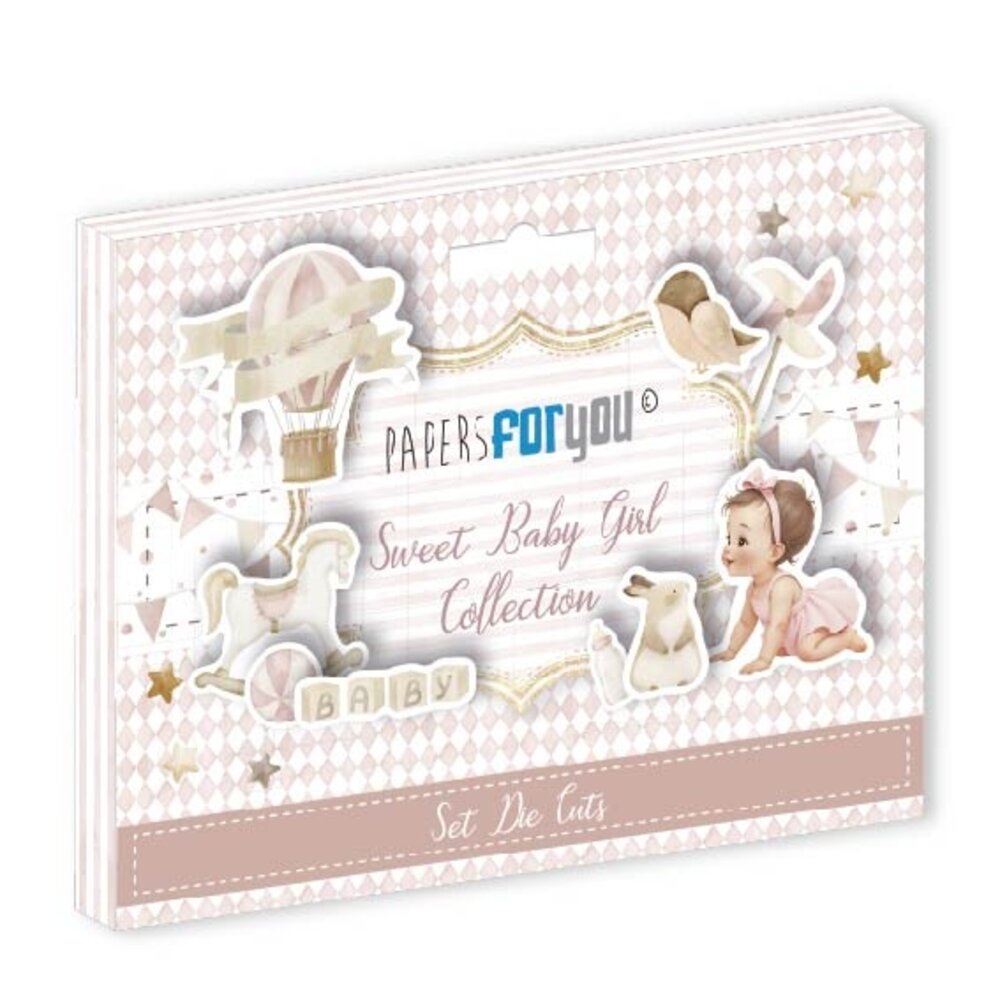 Papers For You Sweet Baby Girl Die Cuts (PFY-14462) Papers For You Sweet Baby Girl Die Cuts (PFY-14462)