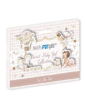 Papers For You Sweet Baby Girl Die Cuts (PFY-14462)* Papers For You Sweet Baby Girl Die Cuts (PFY-14462)*