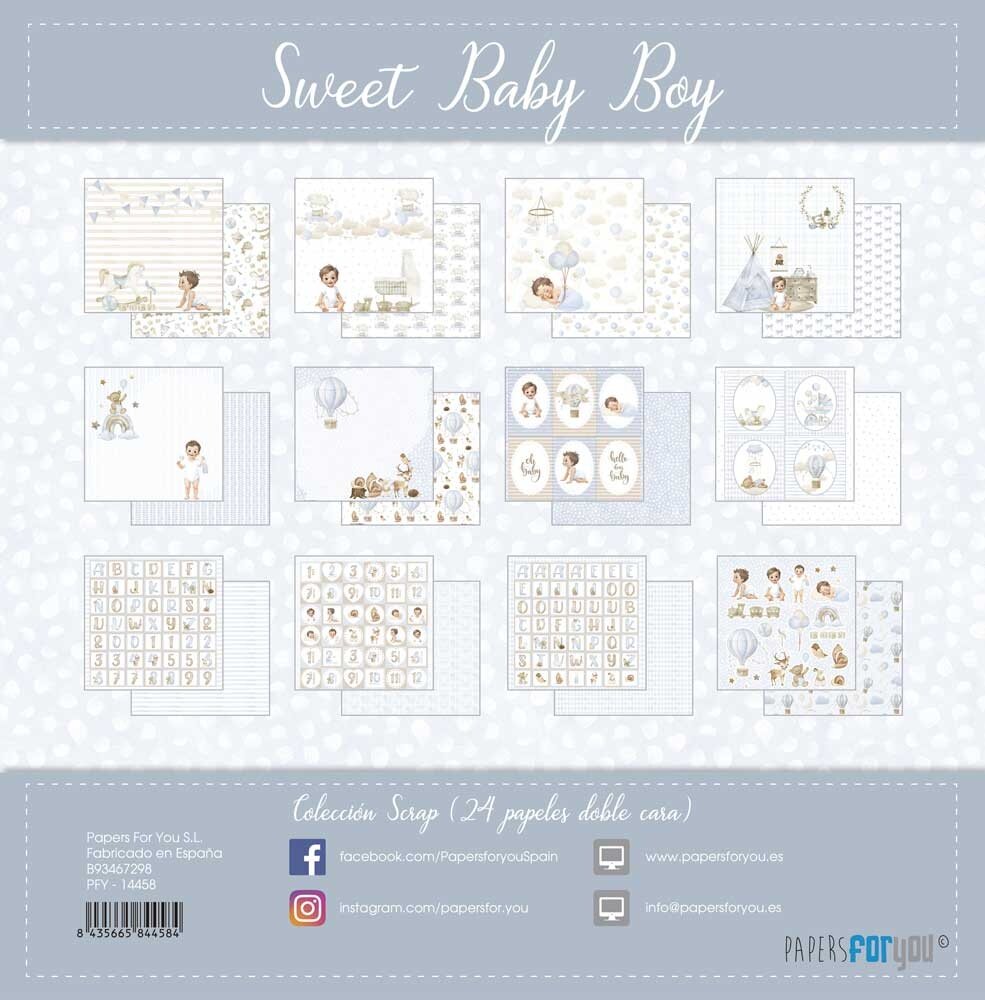 Papers For You Sweet Baby Boy 6x6 Inch Paper Pack (PFY-14458) Papers For You Sweet Baby Boy 6x6 Inch Paper Pack (PFY-14458)