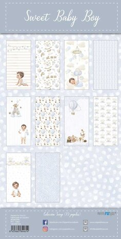 Papers For You Sweet Baby Boy Slimline Paper Pack (PFY-14461) Papers For You Sweet Baby Boy Slimline Paper Pack (PFY-14461)