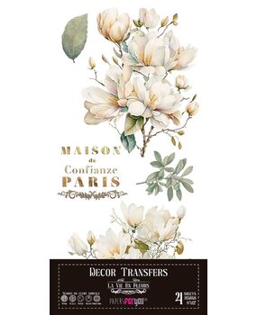 Papers For You Decor Transfers 6x12 Inch Magnolias (PFY-14764)*