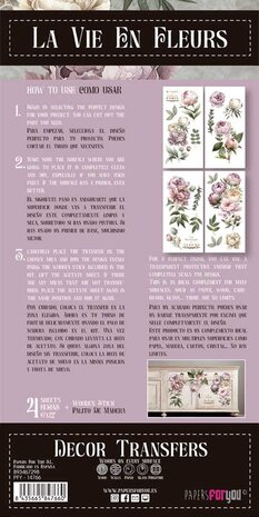 Papers For You Decor Transfers 6x12 Inch Peonies (PFY-14766) Papers For You Decor Transfers 6x12 Inch Peonies (PFY-14766)