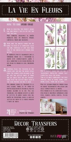 Papers For You Decor Transfers 6x12 Inch Lilacs (PFY-14773) Papers For You Decor Transfers 6x12 Inch Lilacs (PFY-14773)