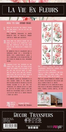 Papers For You Decor Transfers 6x12 Inch Tulips (PFY-14774) Papers For You Decor Transfers 6x12 Inch Tulips (PFY-14774)