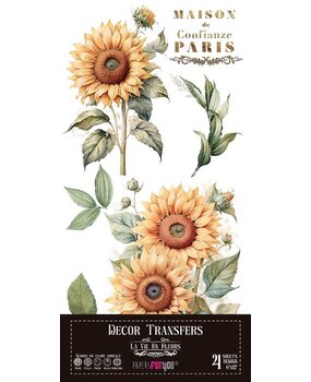 Papers For You Decor Transfers 6x12 Inch Sunflowers (PFY-14775)* Papers For You Decor Transfers 6x12 Inch Sunflowers (PFY-14775)*