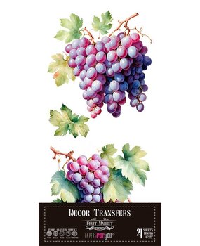 Papers For You Decor Transfers 6x12 Inch Grapes (PFY-14777)* Papers For You Decor Transfers 6x12 Inch Grapes (PFY-14777)*