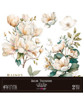 Papers For You Decor Transfers 12x12 Inch Magnolias (PFY-14783)* Papers For You Decor Transfers 12x12 Inch Magnolias (PFY-14783)*