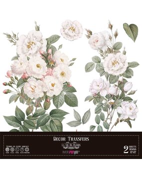 Papers For You Decor Transfers 12x12 Inch Roses (PFY-14784)* Papers For You Decor Transfers 12x12 Inch Roses (PFY-14784)*