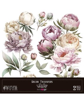 Papers For You Decor Transfers 12x12 Inch Peonies (PFY-14785) Papers For You Decor Transfers 12x12 Inch Peonies (PFY-14785)