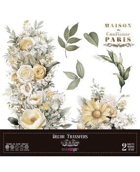 Papers For You Decor Transfers 12x12 Inch Daisies (PFY-14787)* Papers For You Decor Transfers 12x12 Inch Daisies (PFY-14787)*