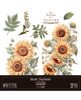 Papers For You Decor Transfers 12x12 Inch Sunflowers (PFY-14794)* Papers For You Decor Transfers 12x12 Inch Sunflowers (PFY-14794)*