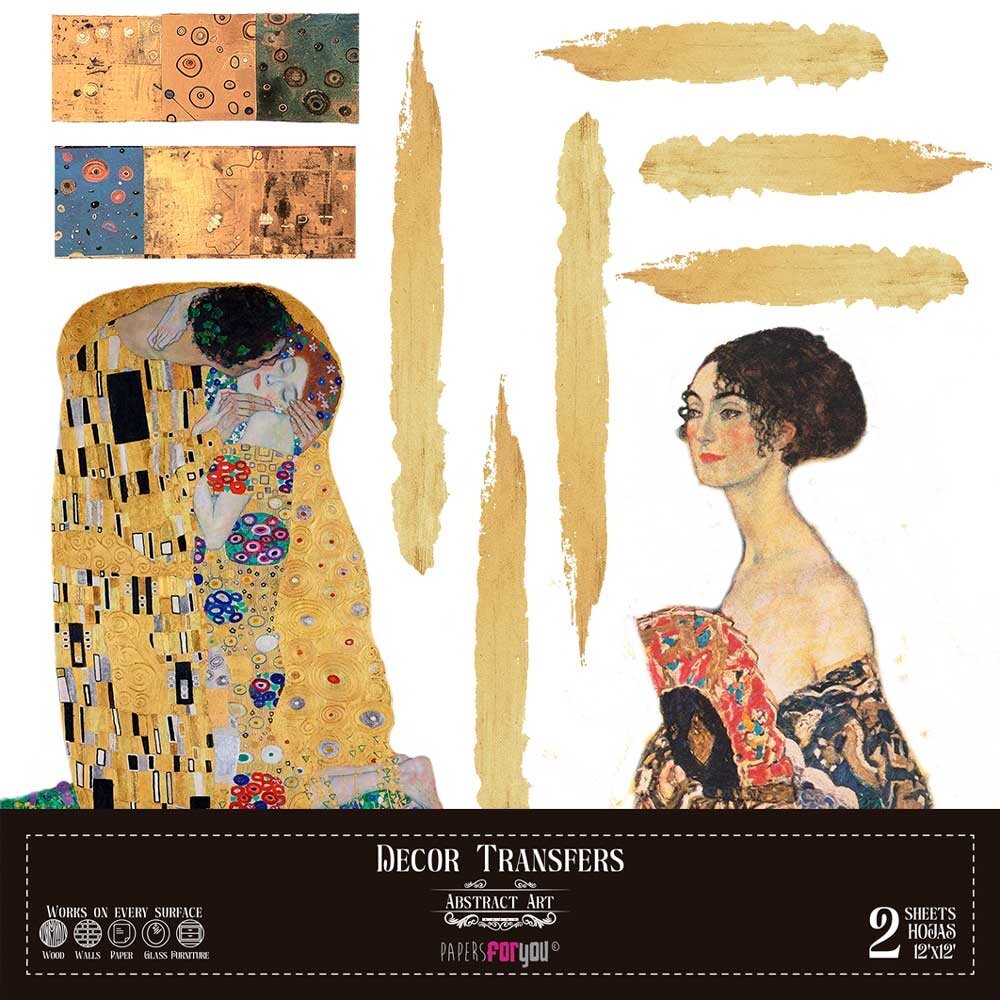 Papers For You Decor Transfers 12x12 Inch Abstract Art (PFY-14798) Papers For You Decor Transfers 12x12 Inch Abstract Art (PFY-14798)