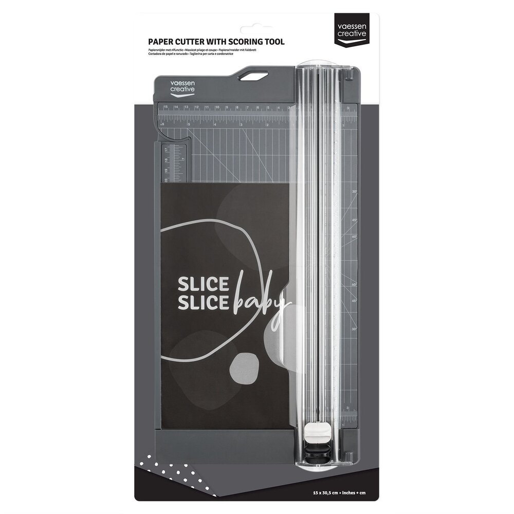 Vaessen Creative Papiersnijder 30,5 x 15,2 cm Graphite (2207-113) Vaessen Creative Papiersnijder 30,5 x 15,2 cm Graphite (2207-113)