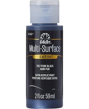 Folkart Multi-Surface Satin Pure Black (2957) Folkart Multi-Surface Satin Pure Black (2957)